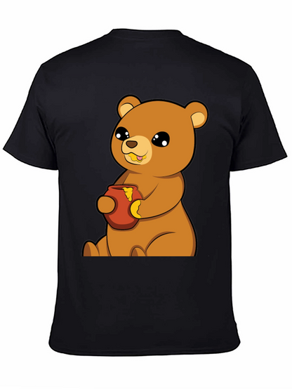 Cute Bear Honey Pot T-Shirt - Unisex Cotton Tee