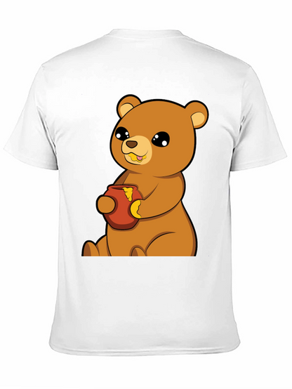 Cute Bear Honey Pot T-Shirt - Unisex Cotton Tee