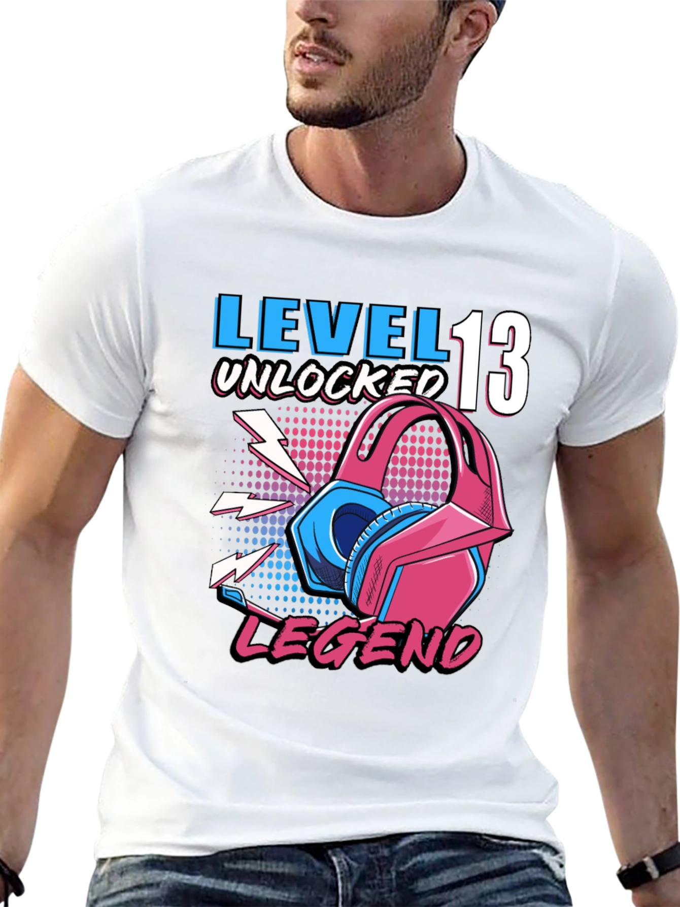 Level 13 Unlocked Legend Gamer T-Shirt