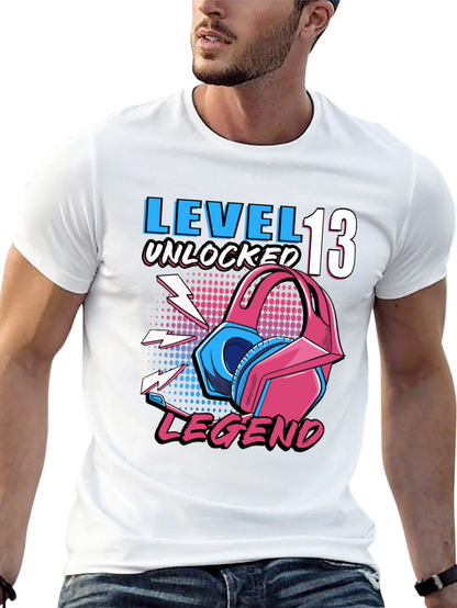 Level 13 Unlocked Legend Gamer T-Shirt