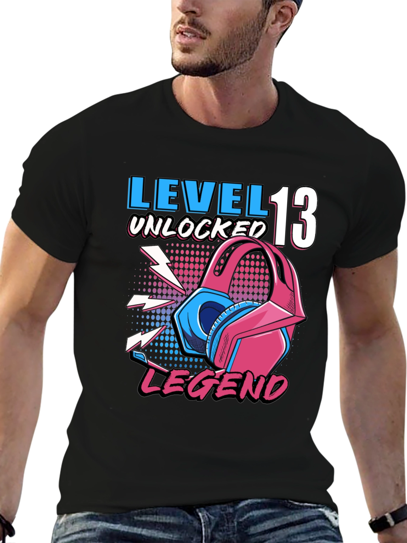 Level 13 Unlocked Legend Gamer T-Shirt