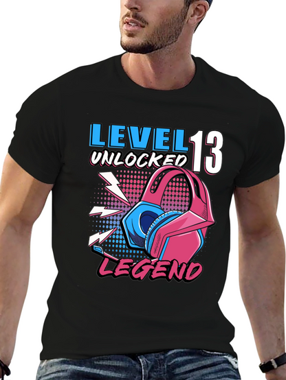 Level 13 Unlocked Legend Gamer T-Shirt