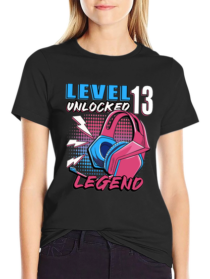 Level 13 Unlocked Legend Gamer T-Shirt