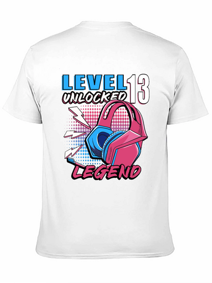 Level 13 Unlocked Legend Gamer T-Shirt