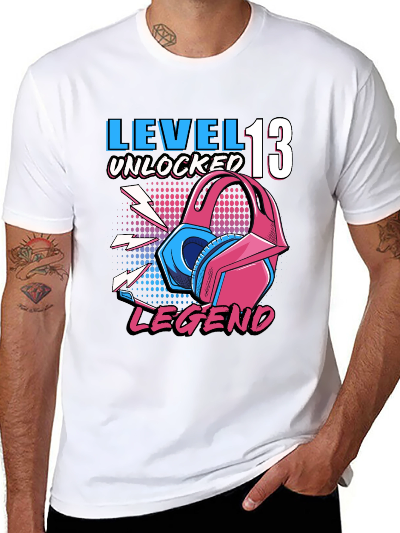 Level 13 Unlocked Legend Gamer T-Shirt