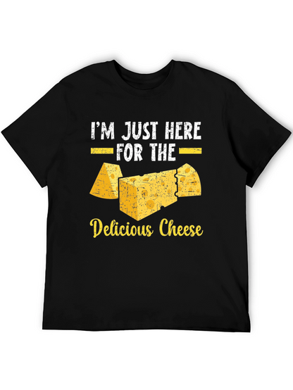 Delicious Cheese T-Shirt Funny Foodie Tee