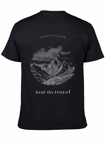 Mountain Graphic T-Shirt - Wanna Feel Good & Travel
