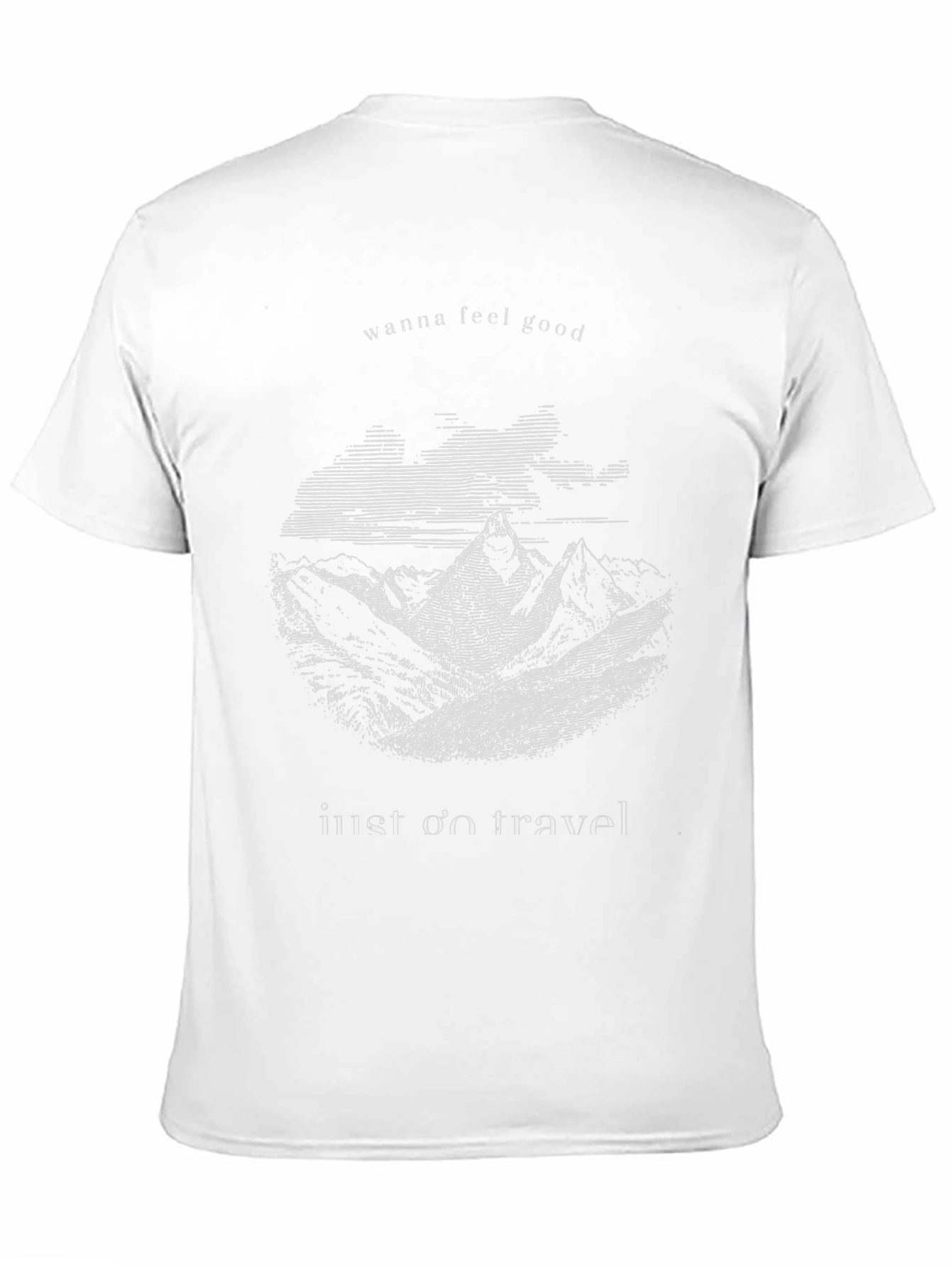 Mountain Graphic T-Shirt - Wanna Feel Good & Travel