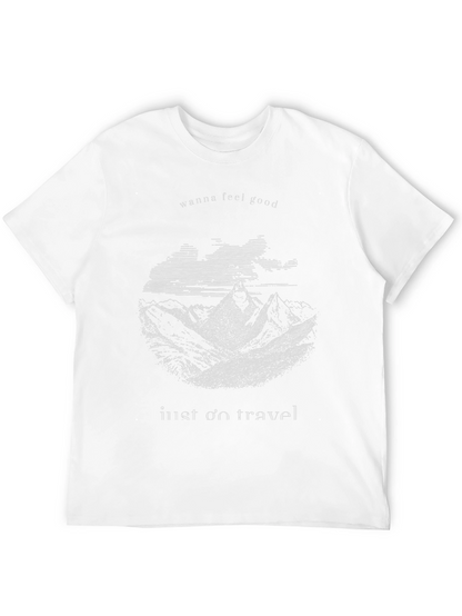 Mountain Graphic T-Shirt - Wanna Feel Good & Travel