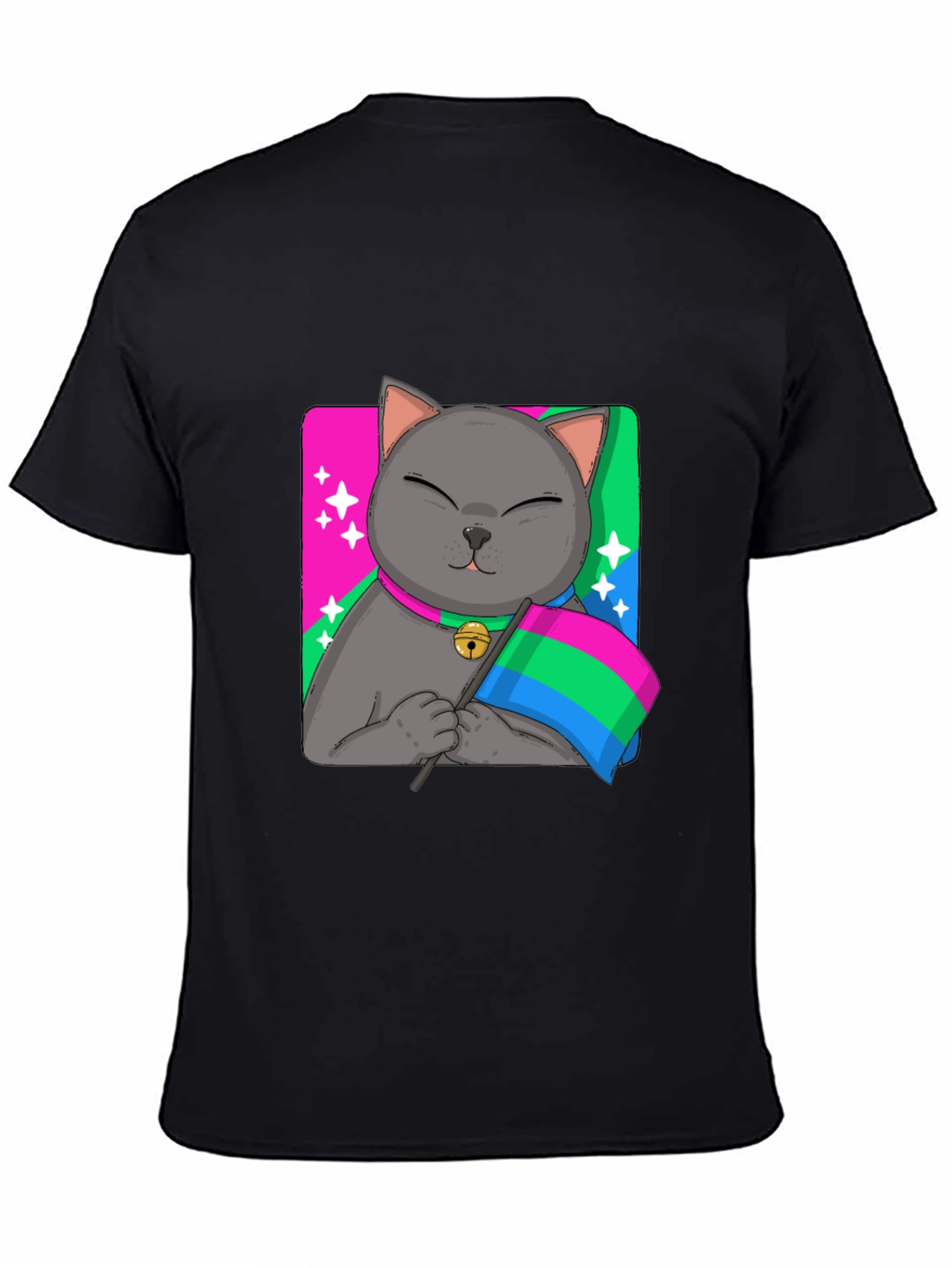 Pans Cat Pride T-Shirt - Unisex Softstyle Tee