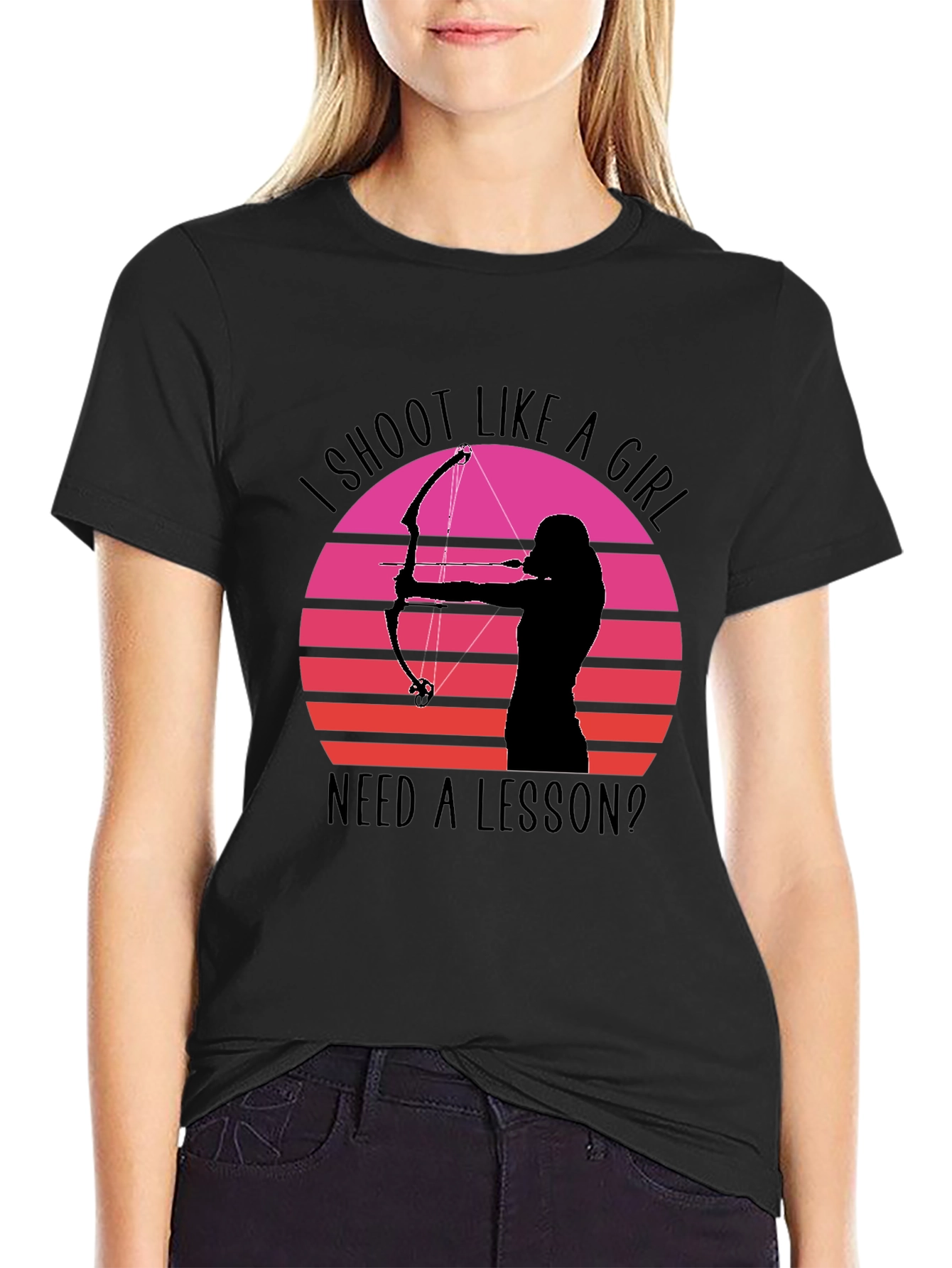 I Shoot Like A Girl T-Shirt