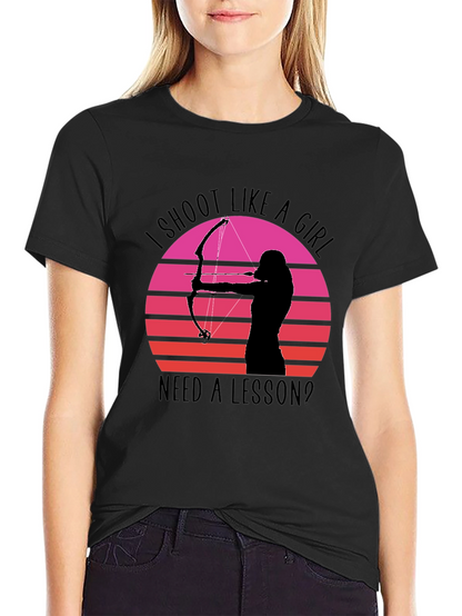 I Shoot Like A Girl T-Shirt
