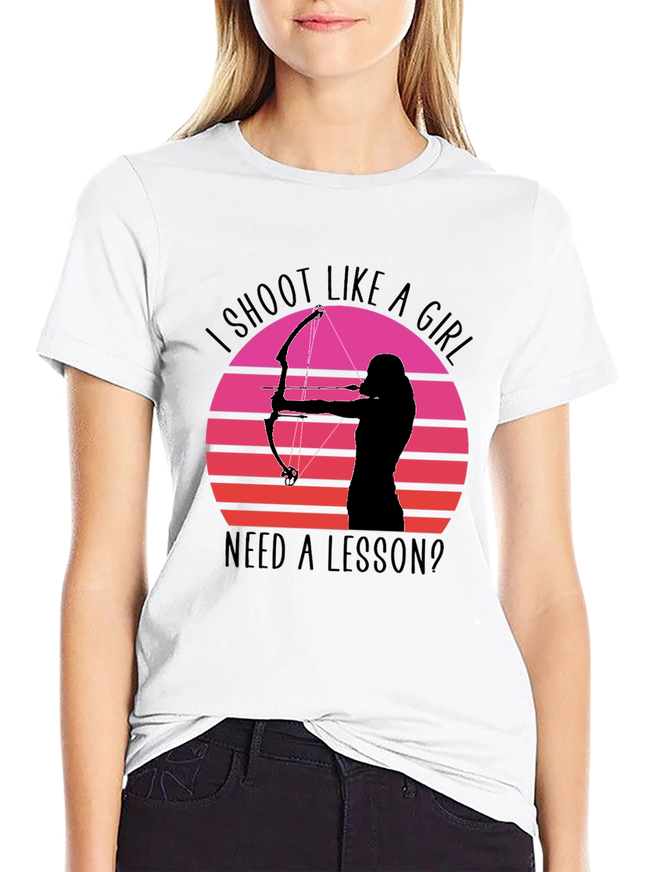 I Shoot Like A Girl T-Shirt