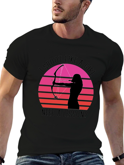 I Shoot Like A Girl T-Shirt