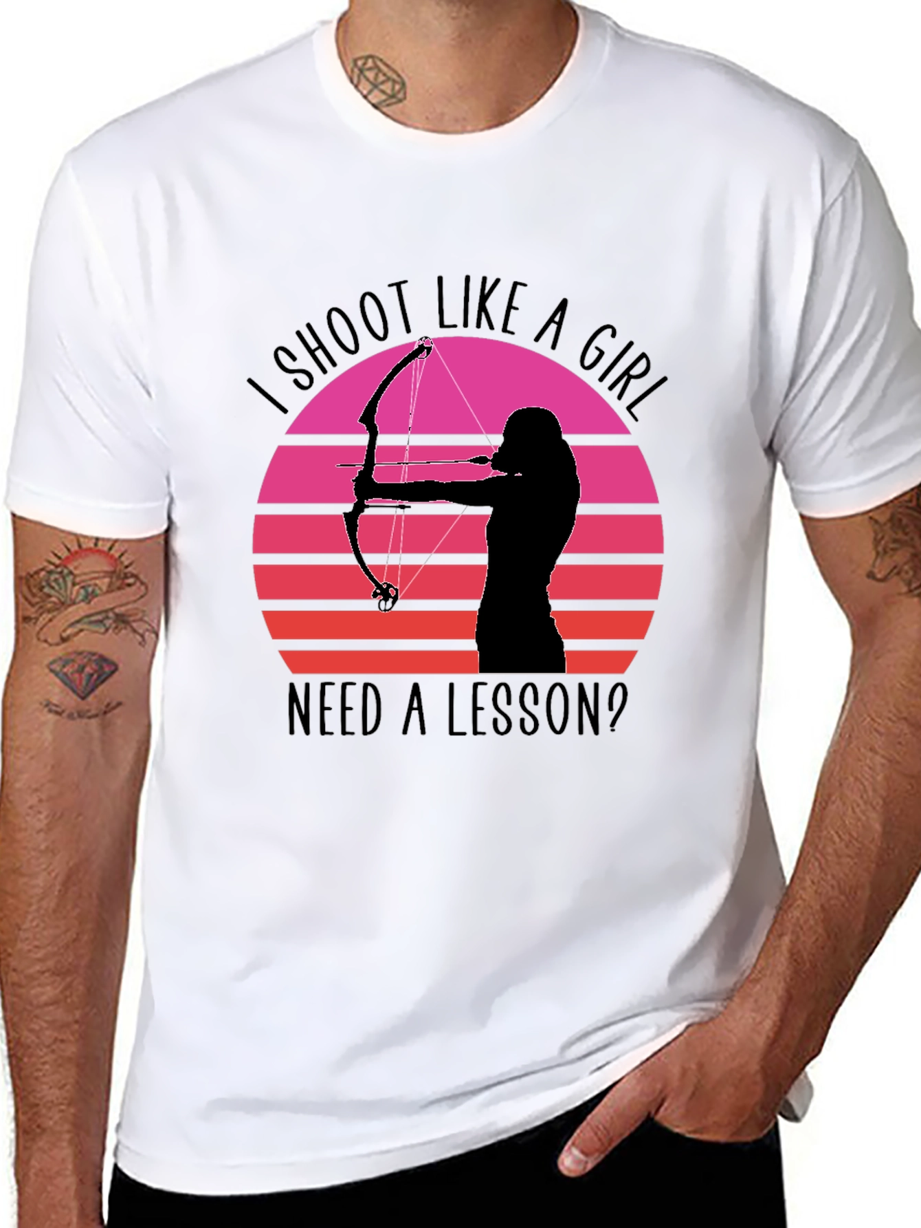 I Shoot Like A Girl T-Shirt