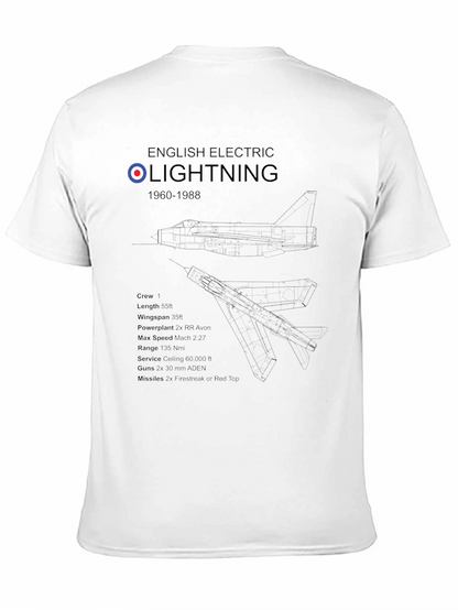 English Electric Lightning 1960-1988 T-Shirt