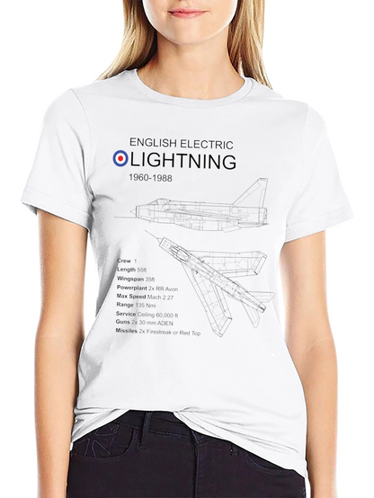 English Electric Lightning 1960-1988 T-Shirt