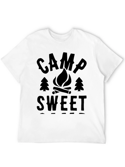 Camp Sweet T-Shirt - Black Camping Shirt