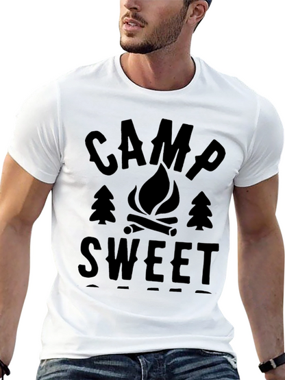 Camp Sweet T-Shirt - Black Camping Shirt