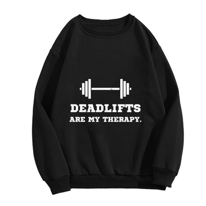 Gym Therapy Deadlift Graphic Sweatshirt