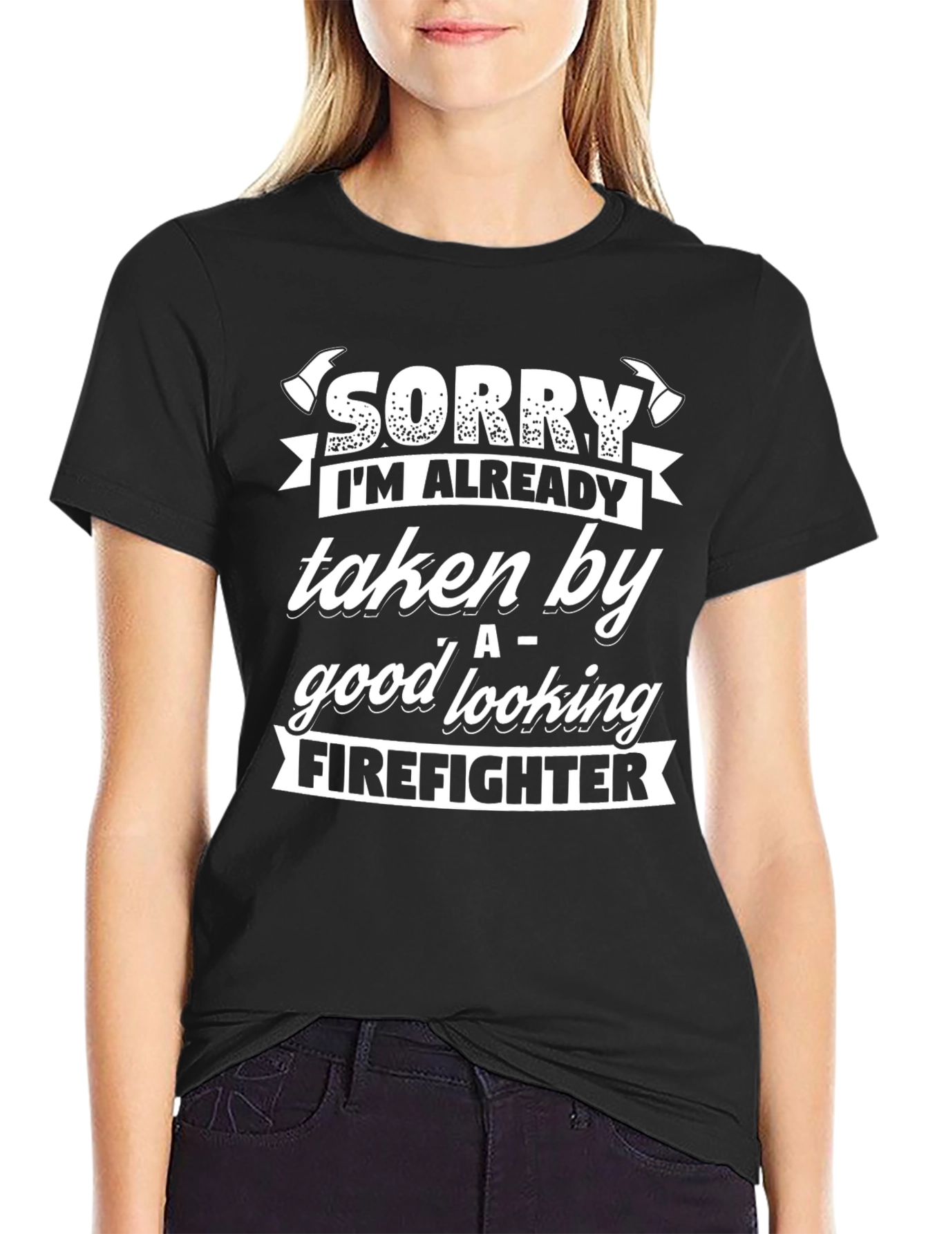Funny Firefighter Taken T-Shirt Gift
