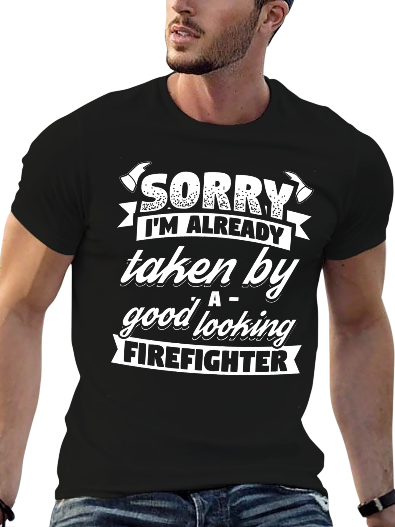 Funny Firefighter Taken T-Shirt Gift