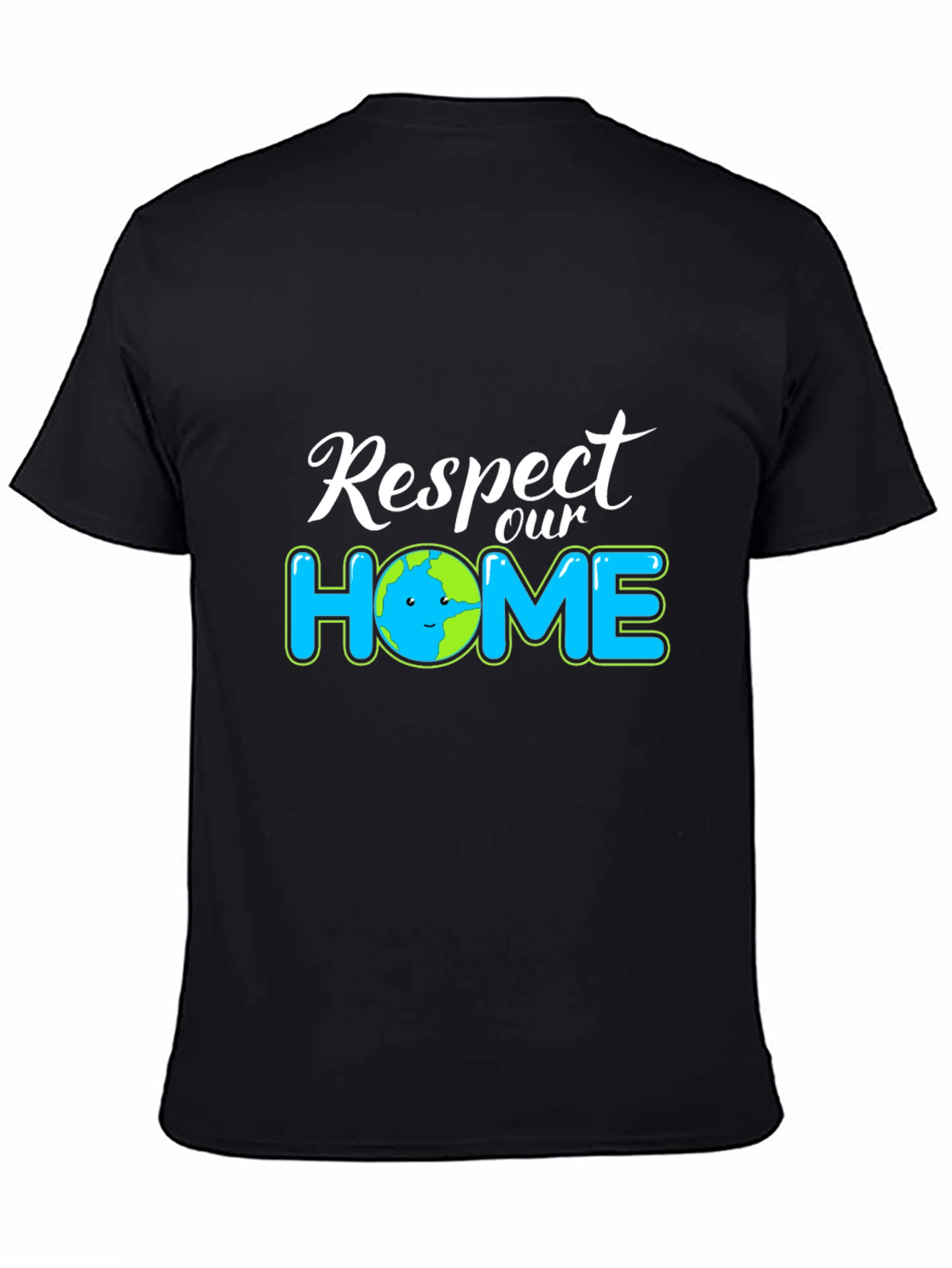 Respect Our Home Earth Graphic Tee