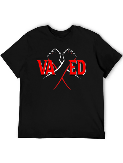 Vaxed T-Shirt - Black Cotton Tee