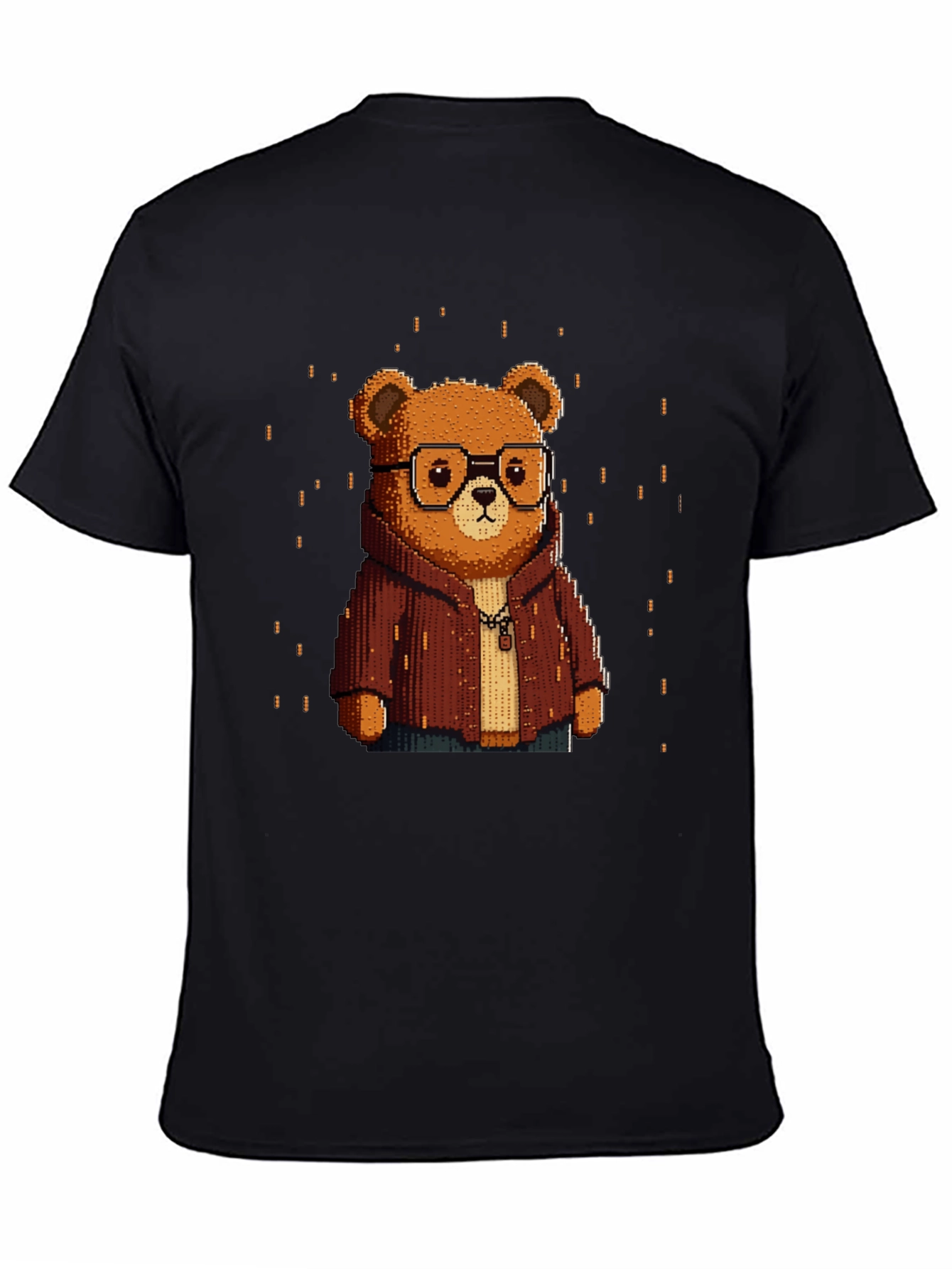 Pixel Art Bear T-Shirt
