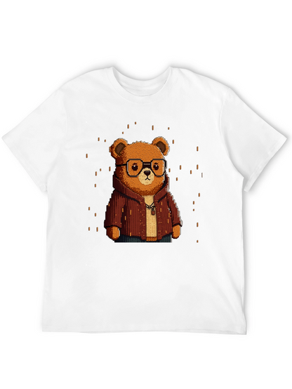 Pixel Art Bear T-Shirt