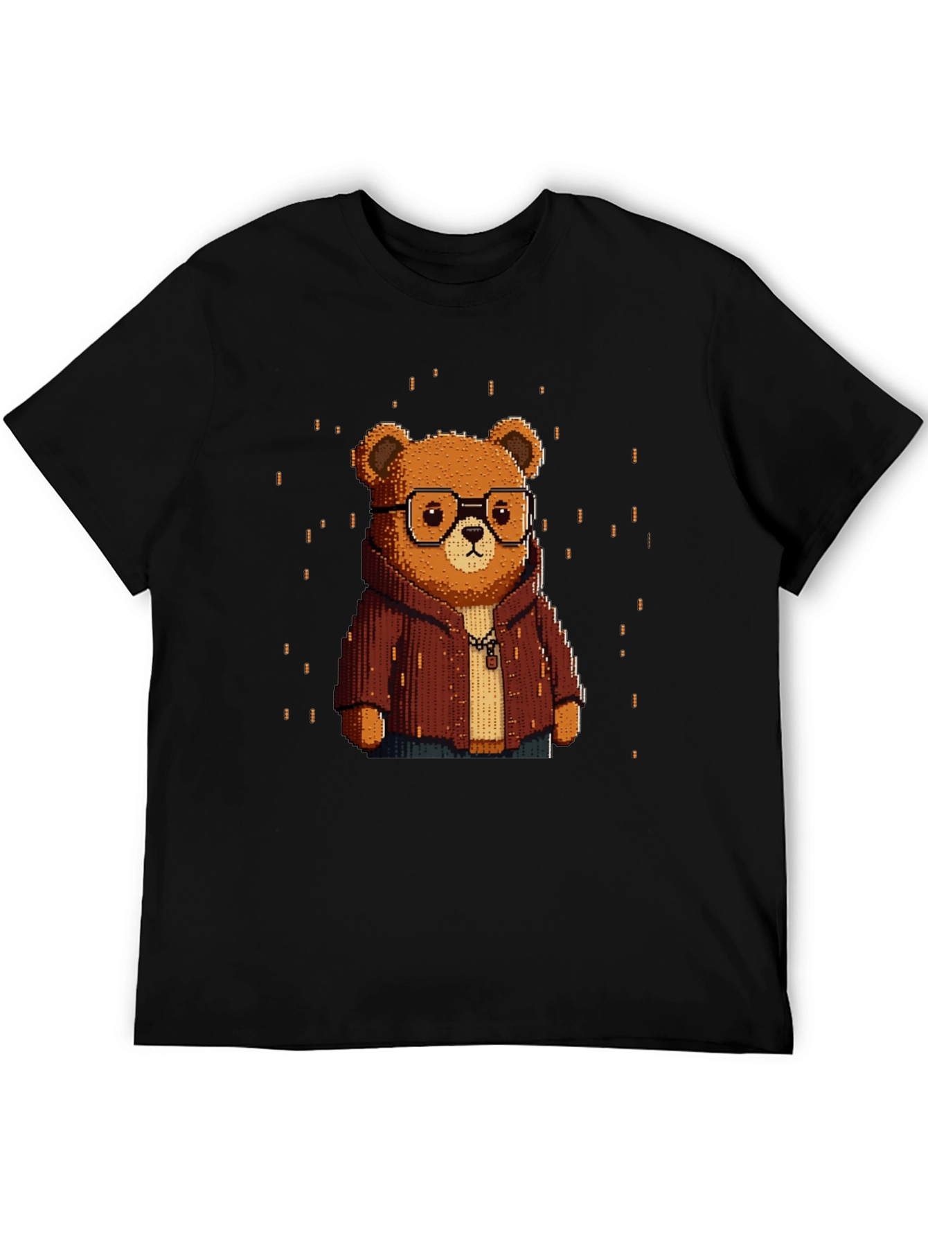Pixel Art Bear T-Shirt