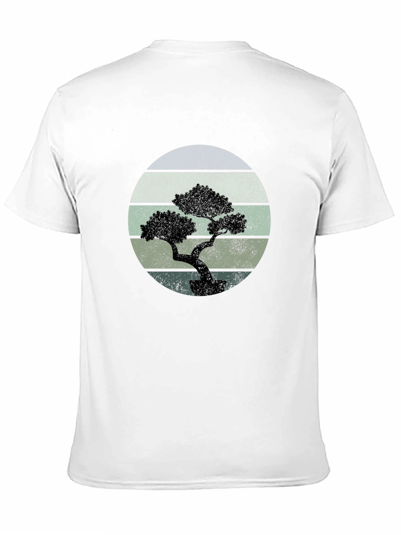 Bonsai Tree Graphic Tee - Retro Style
