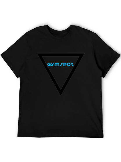 Gymspot Triangle Logo Black T-Shirt