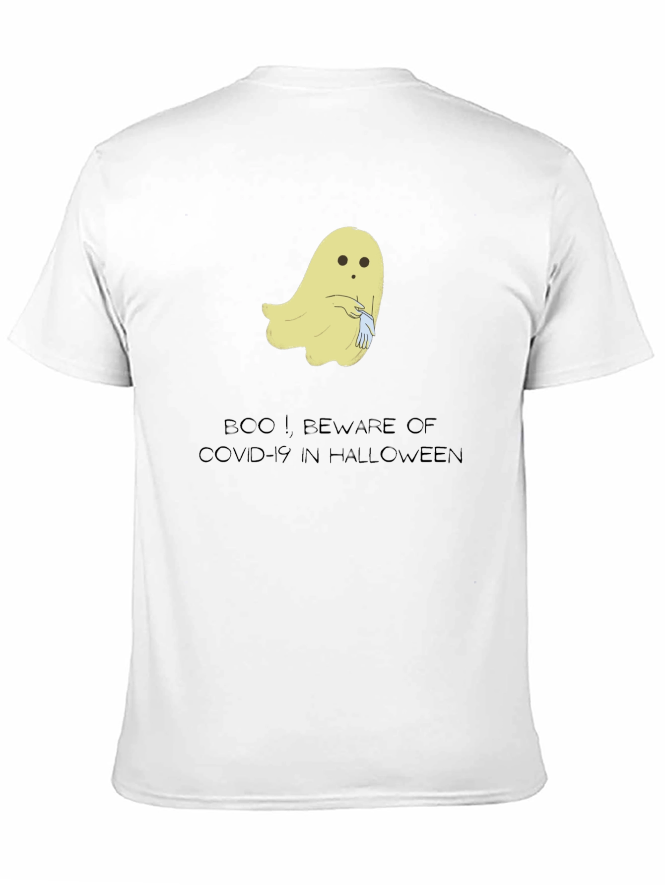 Boo! Halloween COVID-19 Ghost T-Shirt