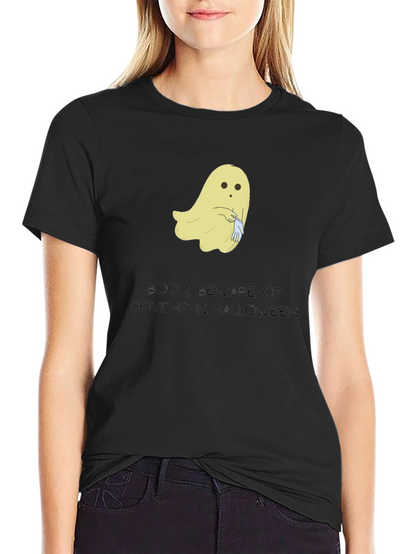 Boo! Halloween COVID-19 Ghost T-Shirt