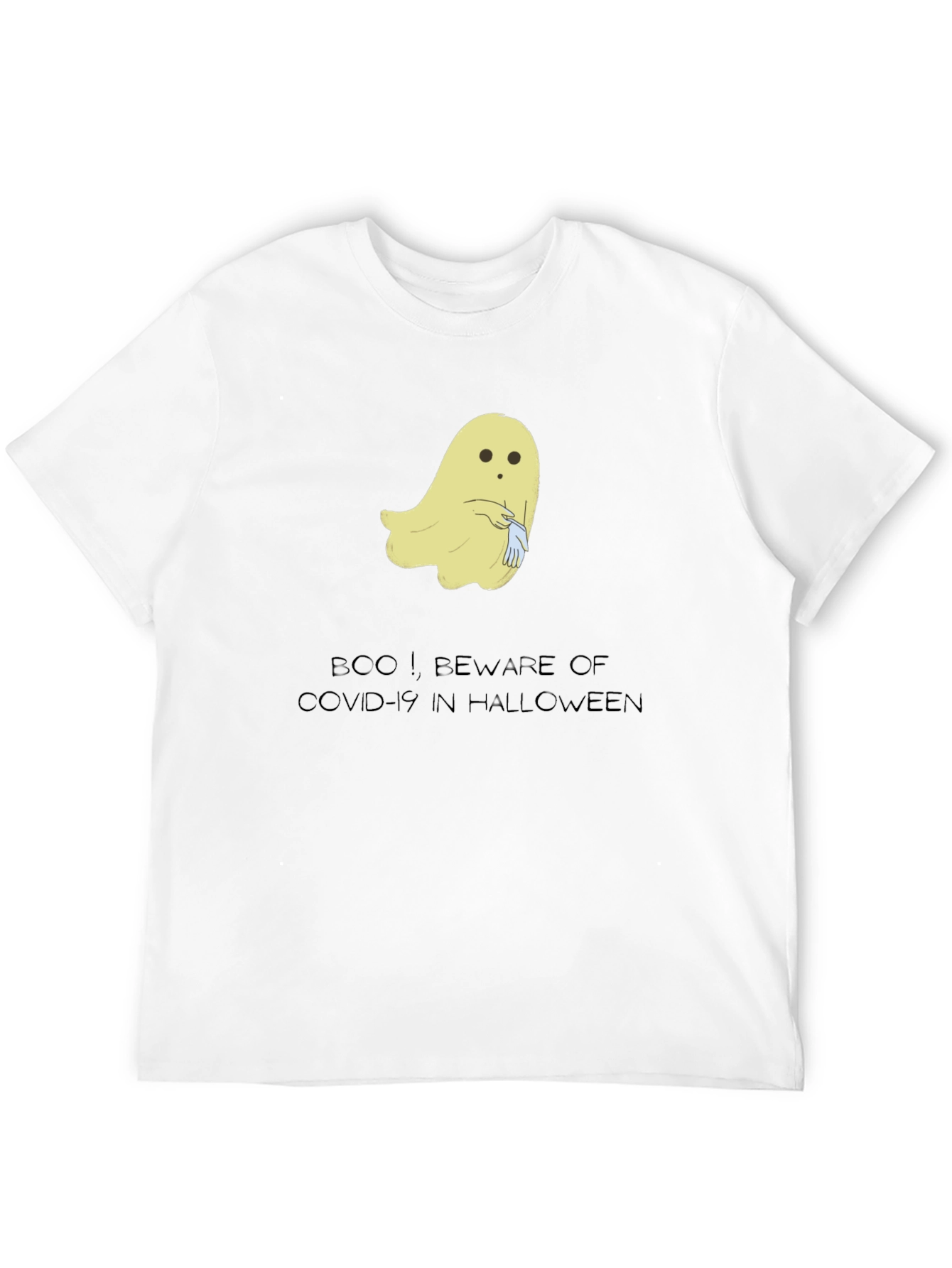 Boo! Halloween COVID-19 Ghost T-Shirt