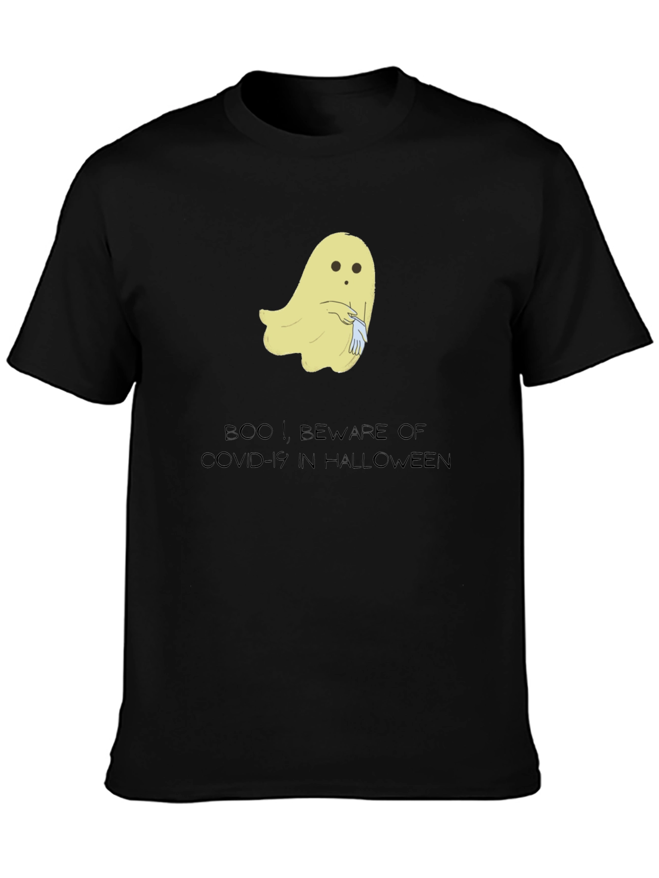 Boo! Halloween COVID-19 Ghost T-Shirt