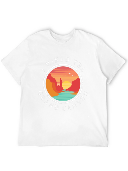 Grand Canyon Hiker T-Shirt - Scenic Design