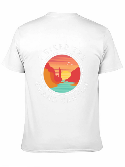 Grand Canyon Hiker T-Shirt - Scenic Design