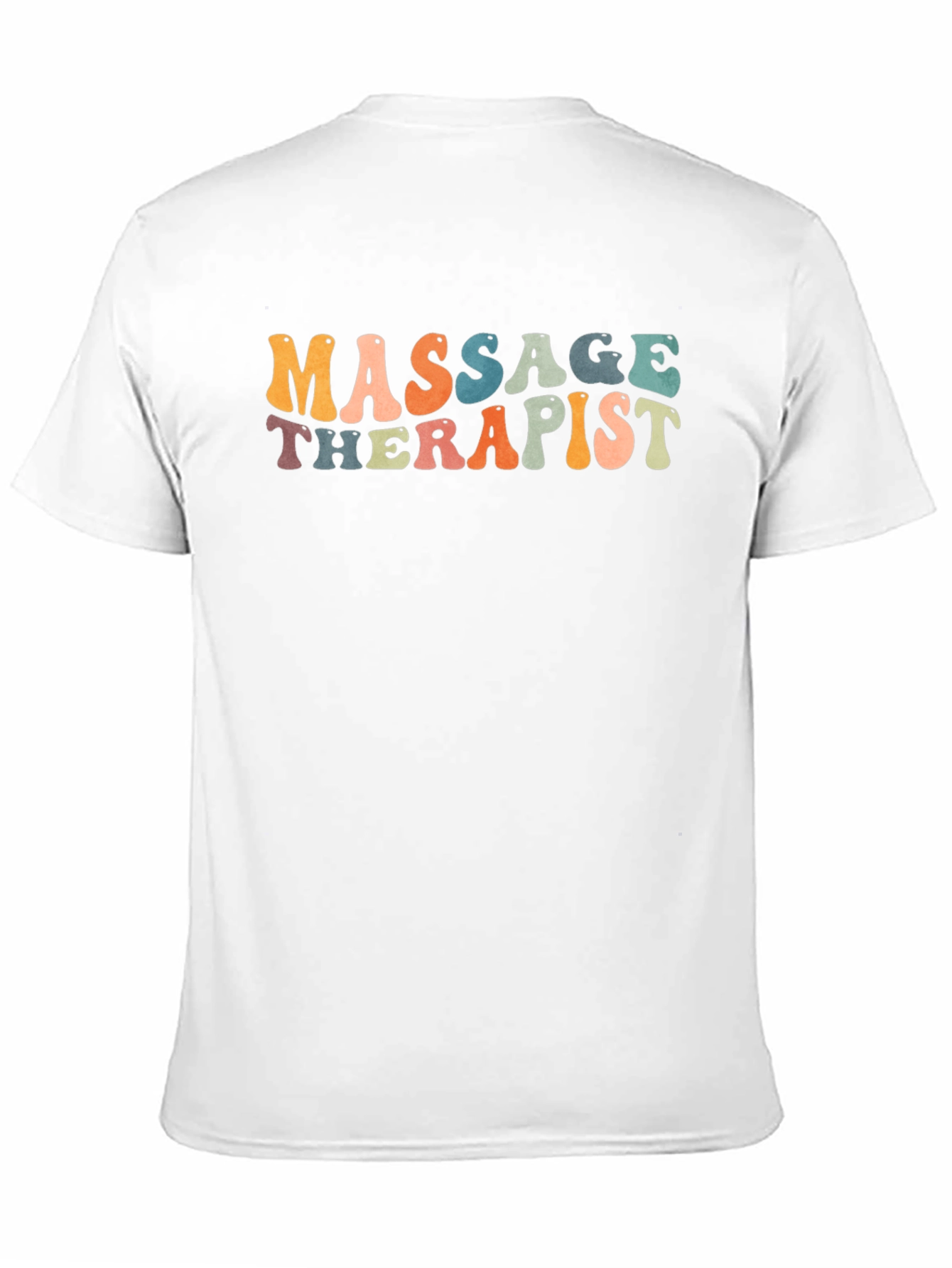 Massage Therapist Graphic T-Shirt - Unisex Black Tee