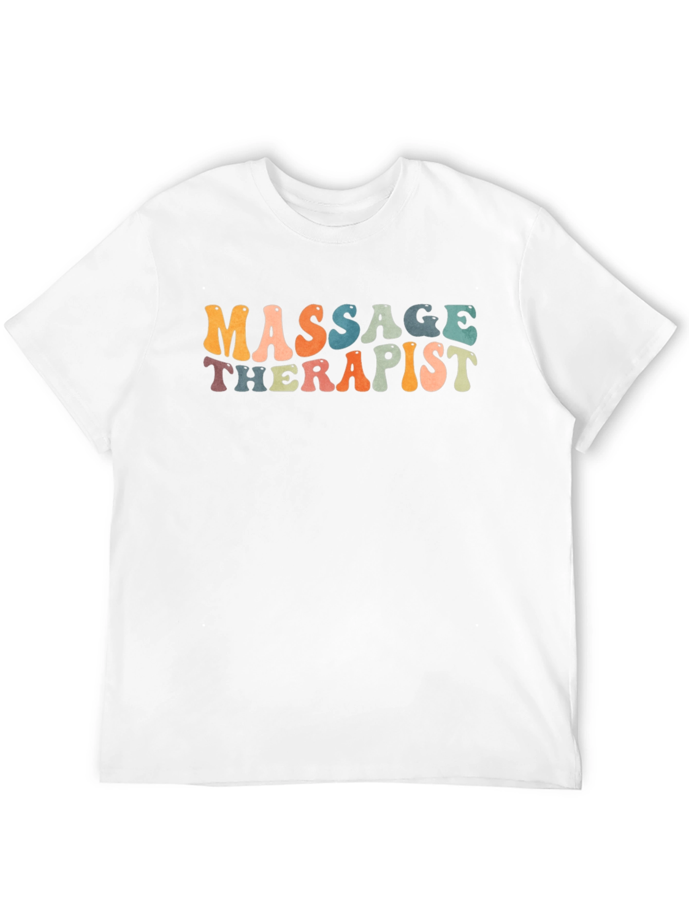Massage Therapist Graphic T-Shirt - Unisex Black Tee