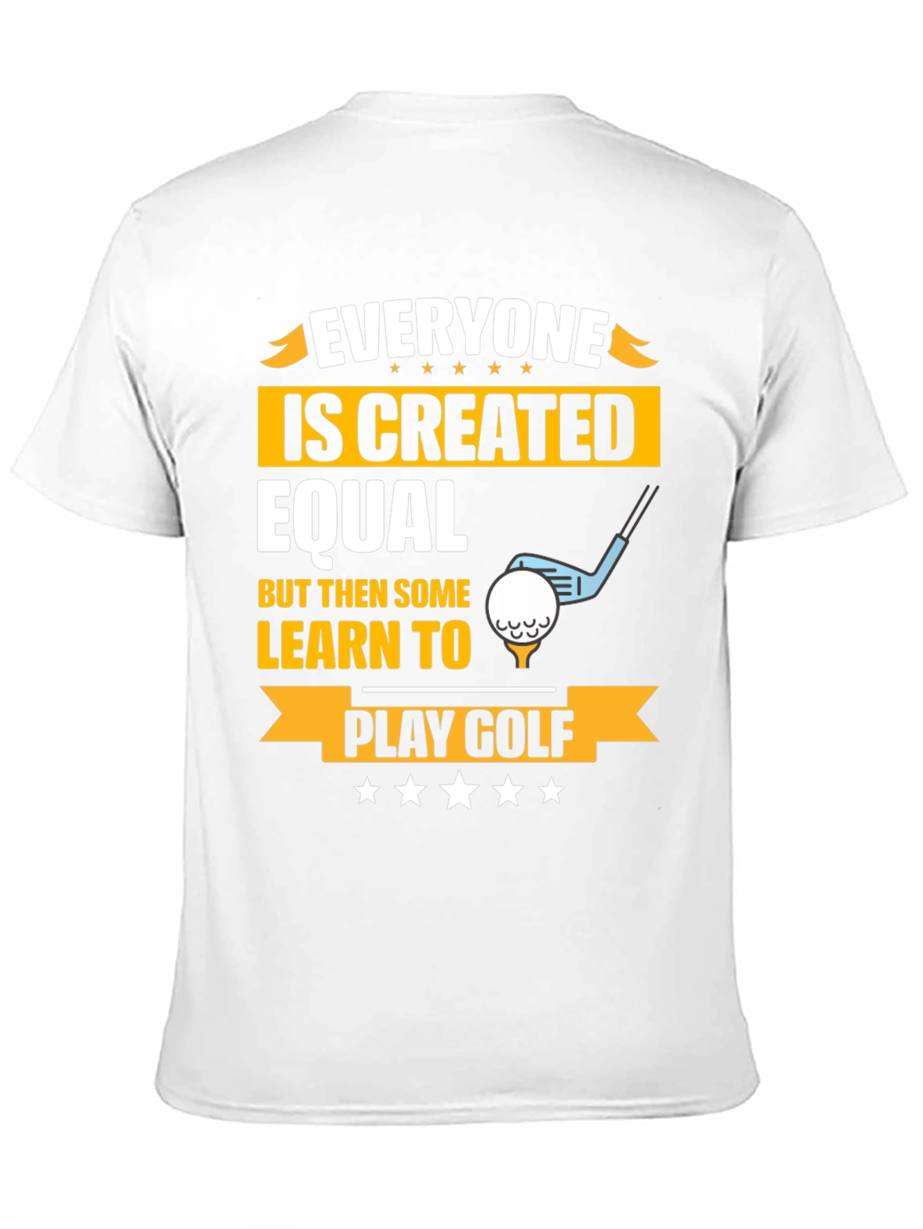 Golf Lovers Created Equal Graphic T-Shirt