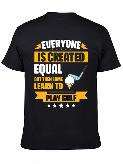 Golf Lovers Created Equal Graphic T-Shirt