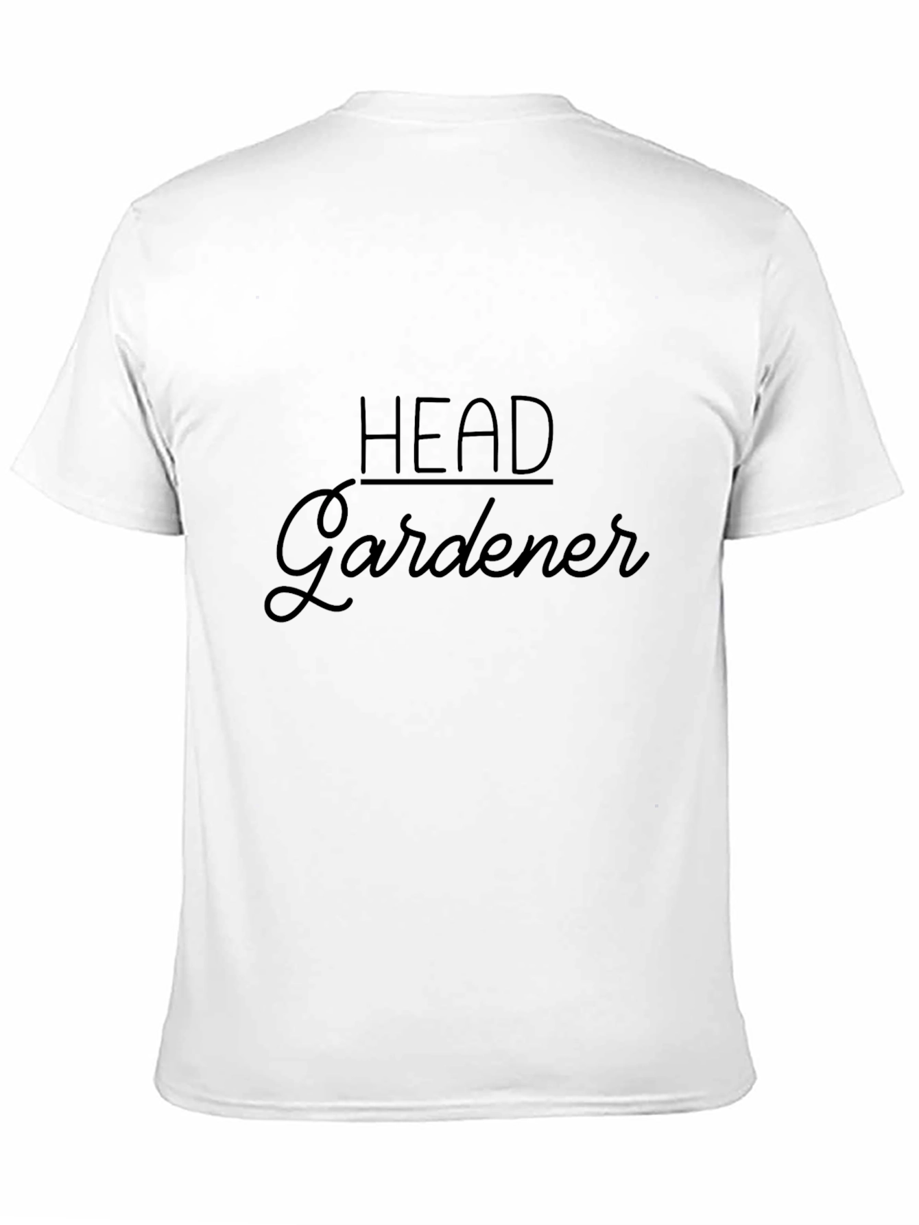 Head Gardener Black T-Shirt