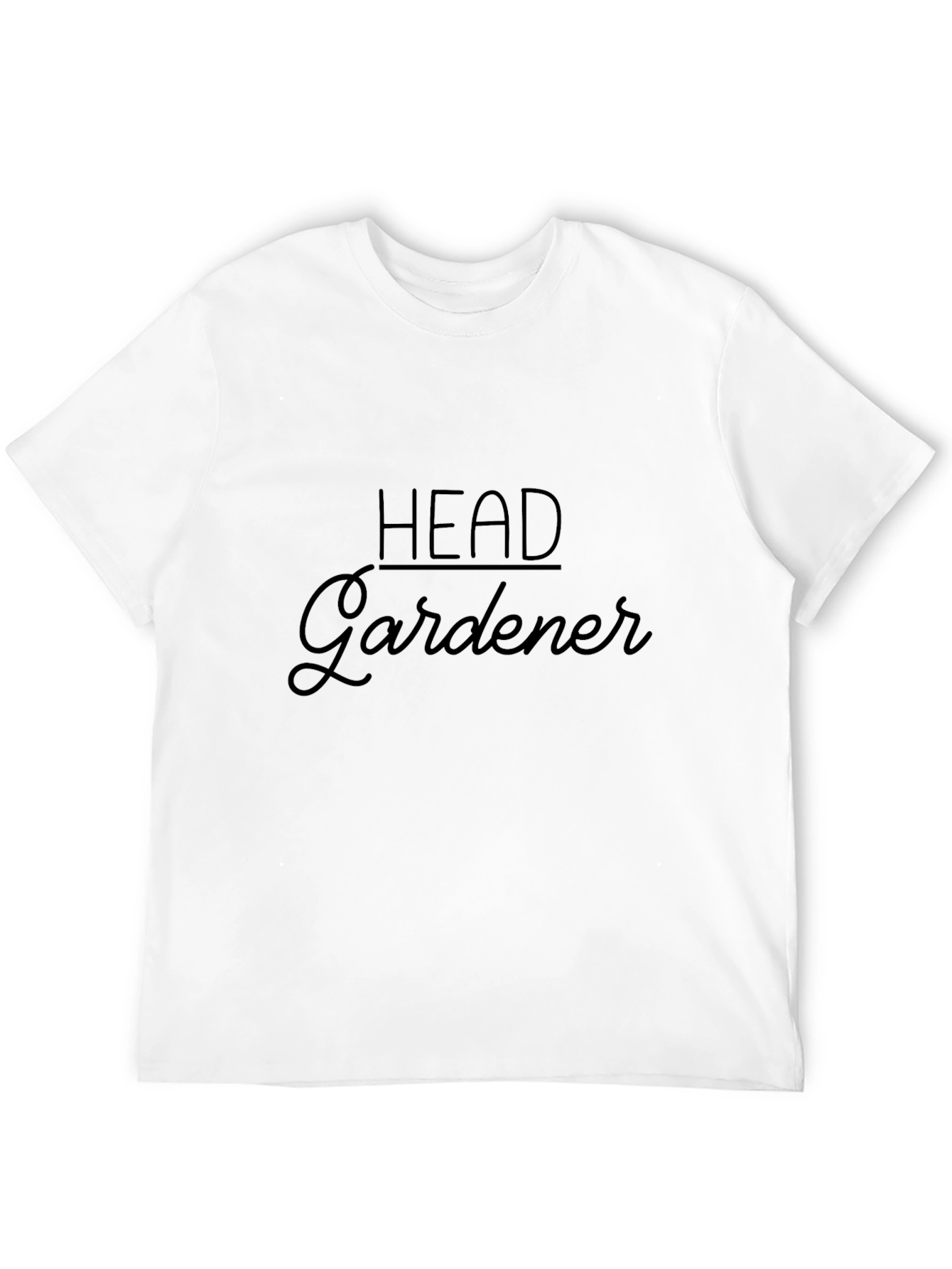 Head Gardener Black T-Shirt