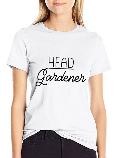 Head Gardener Black T-Shirt