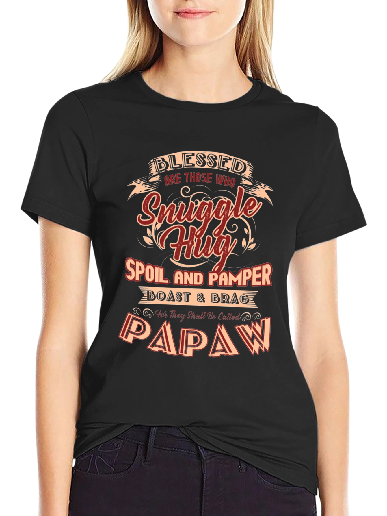 Blessed Papaw Graphic Tee