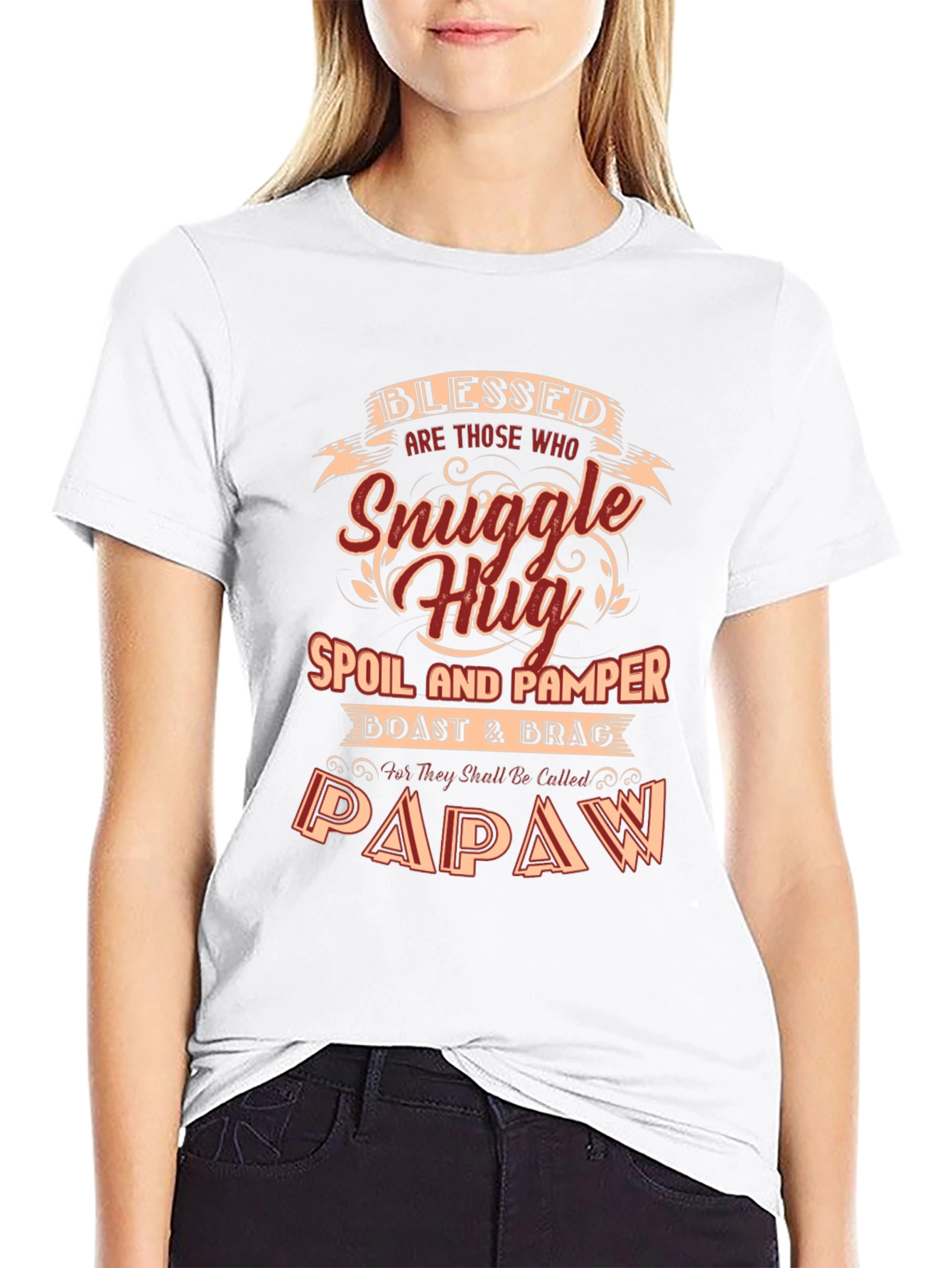 Blessed Papaw Graphic Tee