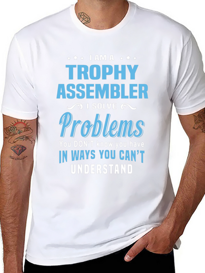 Trophy Assembler T-Shirt - Problem Solver