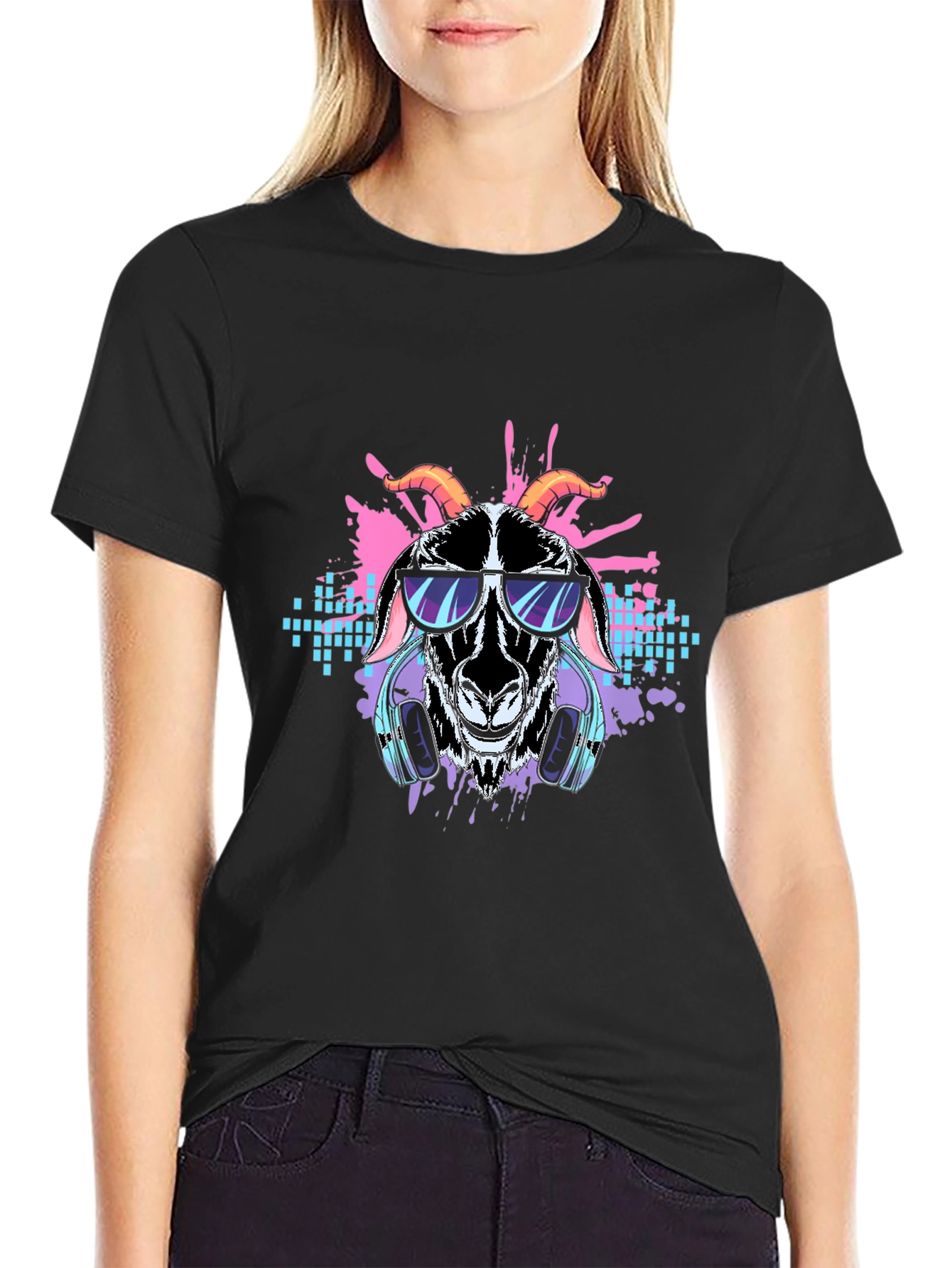 Cool Goat T-Shirt - Stylish Graphic Tee